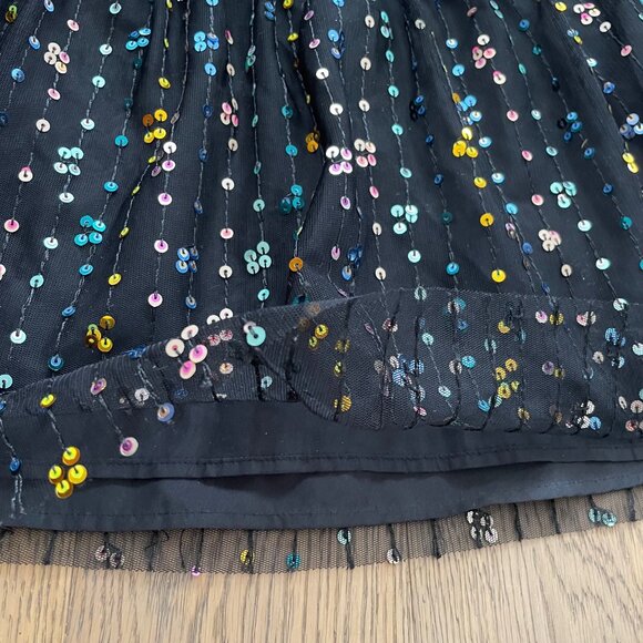 Zara Girls Colorful Sequin Sleeveless Dress - Picture 4 of 6